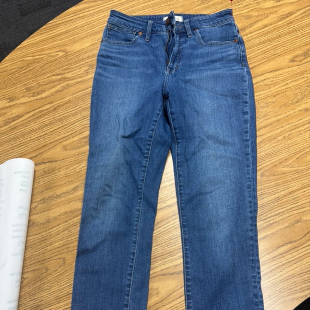 NWOT Madewell Skinny High Rise Crop Size 27